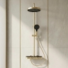 душевая система Rea Creo brushed gold (REA-P0361)