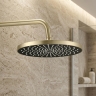 душевая система Rea Lungo Stripe brushed gold (REA-P9490)