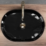умывальник Rea Nadia 50x38 black stone (REA-U9240)