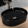 умывальник Rea Nadia 50x38 black stone (REA-U9240)