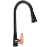 смеситель для кухни Rea Mild black/rose gold (REA-B4801)