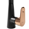смеситель для кухни Rea Mild black/rose gold (REA-B4801)