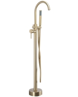 смеситель для ванны Rea Lungo отдельностоящий, brushed gold (REA-B7498)