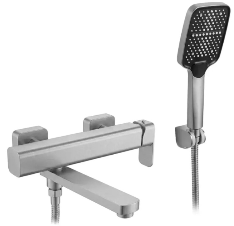 смеситель для ванны Rea Arlo brushed nickel (REA-B4582)