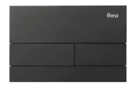 смывная клавиша Rea T steel black (REA-E0056)