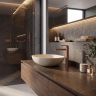 смеситель для умывальника Rea Grace high brushed copper (REA-B8941)