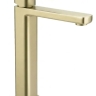 смеситель для умывальника Rea Arlo brushed gold, высокий (REA-B0977)