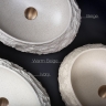 умывальник Rea Mika Warm Beige 50x38 матовый, бежевый, имитация камня (REA-U7347)
