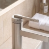 смеситель для умывальника Rea Grace brushed nickel (REA-B8931)
