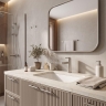 смеситель для умывальника Rea Grace brushed nickel (REA-B8931)