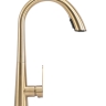 смеситель для кухни Rea Ross с выдвижным изливом, gold brushed (REA-B5312)