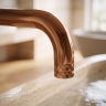смеситель для ванны Rea Lungo Diamond напольный copper (REA-B2248)