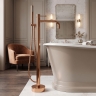 смеситель для ванны Rea Lungo Diamond напольный copper (REA-B2248)