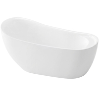 ванна акриловая Rea Orte 181x79 отдельностоящая, white (REA-W1861)