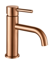 смеситель для умывальника Rea Lungo copper brush (REA-B1112)