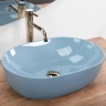 умывальник Rea Lisa 49x35 blue shiny (REA-U6620)