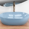 умывальник Rea Lisa 49x35 blue shiny (REA-U6620)