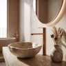 смеситель для умывальника Rea Arcos brushed copper (REA-B6968)