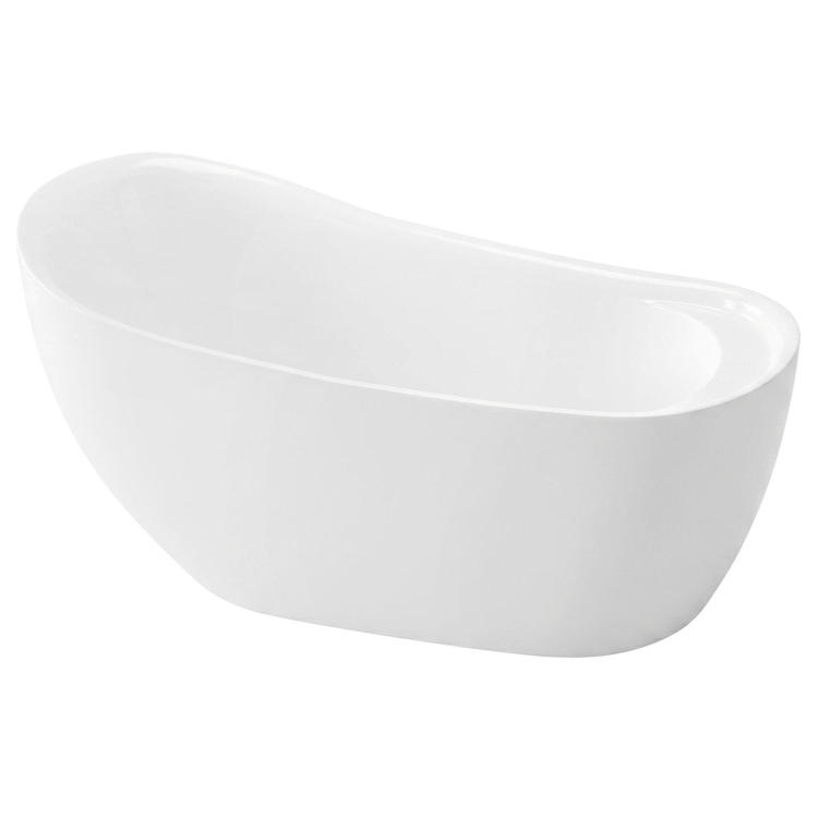 ванна акриловая Rea Orte 171x78 отдельностоящая, white (REA-W1860)
