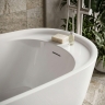 ванна акриловая Rea Orte 171x78 отдельностоящая, white (REA-W1860)