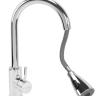 смеситель для кухни Rea Cross с выдвижным изливом, chrome (REA-B5310)