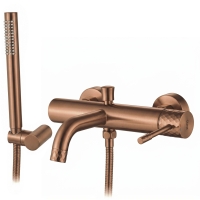 смеситель для ванны Rea Lungo Diamond brushed copper (REA-B2245)