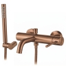 смеситель для ванны Rea Lungo Diamond brushed copper (REA-B2245)