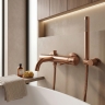 смеситель для ванны Rea Lungo Diamond brushed copper (REA-B2245)