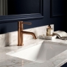 смеситель для умывальника Rea Lungo Diamond Low brushed copper (REA-B9844)