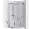 душевая кабина Rea Look 80x80x190 безопасное стекло, прозрачное, хром (REA-K7904)