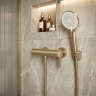смеситель для ванны Rea Ontario side brushed gold (REA-B6552)