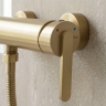 смеситель для ванны Rea Ontario side brushed gold (REA-B6552)