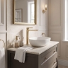 смеситель для умывальника Rea Maxim Premium high brushed gold (REA-B8951)