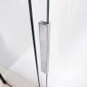 штора для ванни Rea Dario 120x140 chrome скло прозоре (REA-W7886)
