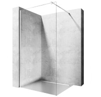 душевая стенка Rea Flexi 70x185 безопасное стекло, прозрачное (REA-K1900)