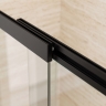 штора для ванны Rea Dario 100x140 black стекло прозрачное (REA-W7884)