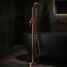 смеситель для ванны Rea Lungo напольный copper (REA-B4301)