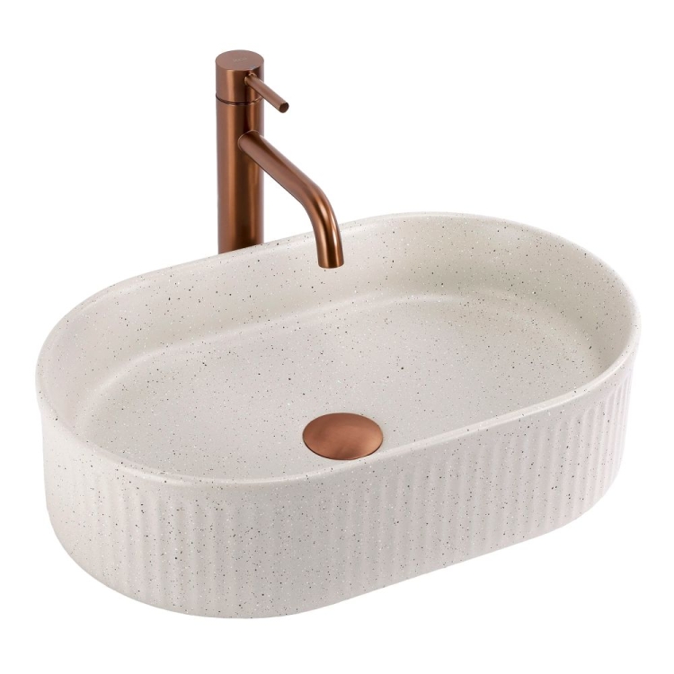 умивальник Rea Vanda 49х31 sandy (REA-U7342)