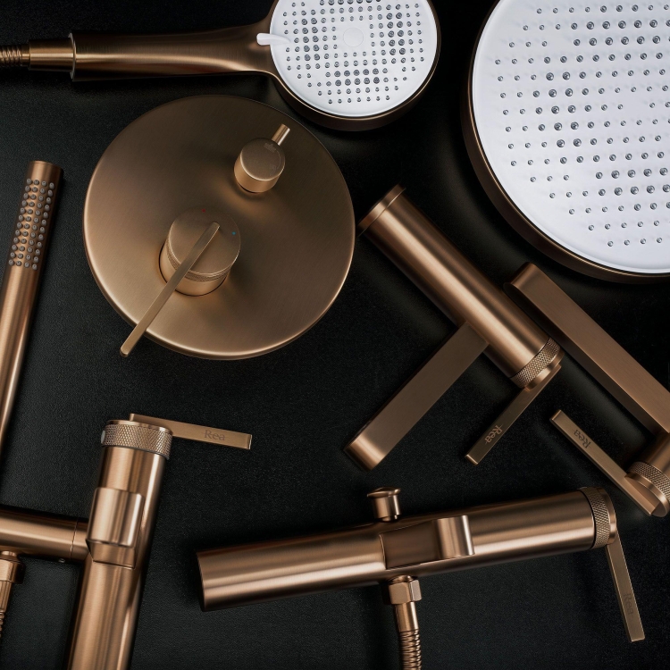 смеситель для ванны Rea Grace brushed copper (REA-B2241)