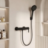 смеситель для ванны Rea Ontario side black (REA-B6548)