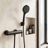 смеситель для ванны Rea Ontario side black (REA-B6548)