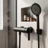 смеситель для ванны Rea Ontario side black (REA-B6548)