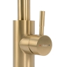 смеситель для кухни Rea Cross с выдвижным изливом, gold brushed (REA-B5311)