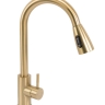 смеситель для кухни Rea Cross с выдвижным изливом, gold brushed (REA-B5311)