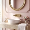 смеситель для умывальника Rea Arcos скрытого монтажа, brushed gold (REA-B6977)