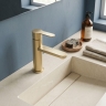 смеситель для умывальника Rea Arcos brushed gold (REA-B6965)