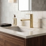 смеситель для умывальника Rea Arcos brushed gold (REA-B6965)
