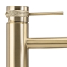 смеситель для умывальника Rea Lungo Grip низкий, brushed gold (REA-B6950)