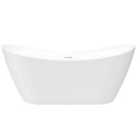 ванна акриловая Rea Ferrano 180,5x77 отдельностоящая, white (REA-W0960)