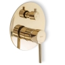 душовий набір прихованого монтажу Rea Lungo gold (REA-P4110)